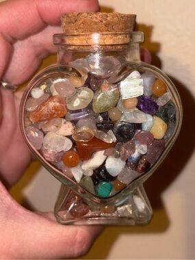 CRYSTAL CHIP JAR